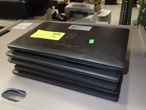 (5) Dell Latitude Laptops (Hard Drives Removed)