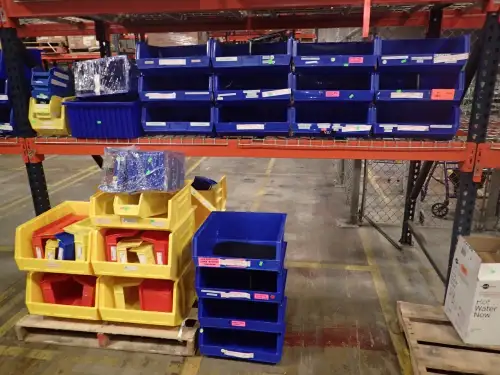 (60) Assorted Organizational Bins