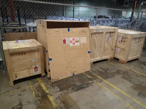 (4) Assorted Wooden Crates