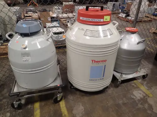 (3) Assorted Cryogenic Storage Tanks