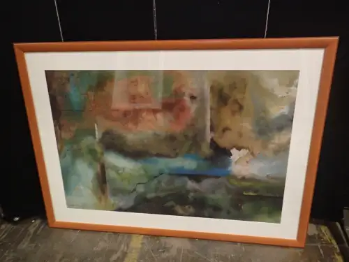 (1) 66" X 49"  Large Framed Artwork