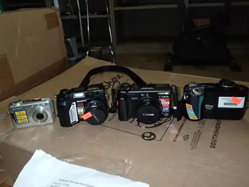 Assorted Digital Cameras