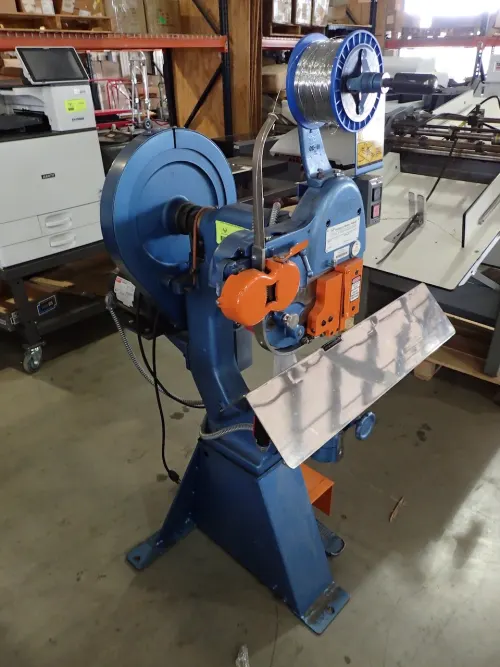 (1) ISP Stitching And Bindery Products S3A 7/8" Book Stitcher