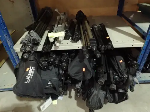 (25) Assorted Tripods