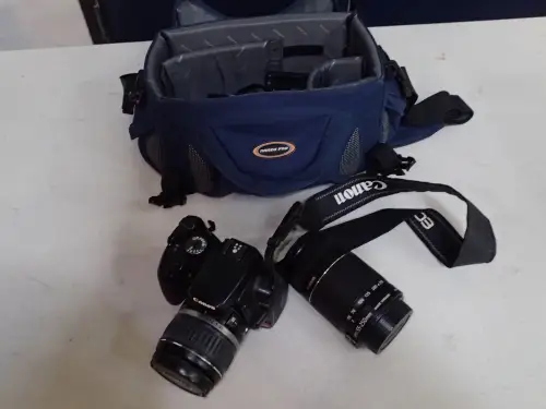 (1) Canon EOS Rebel XTI Camera And Accessories