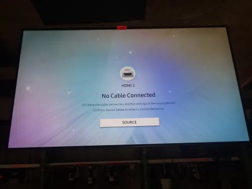 (1) Samsung QM98T Color Monitor