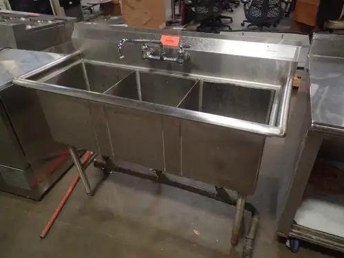 (1) Metal Sink