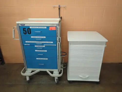 Armstrong Medical Crash Cart & Storage Cart