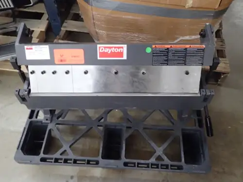 (1) Dayton 12G598 24" Bench Brake