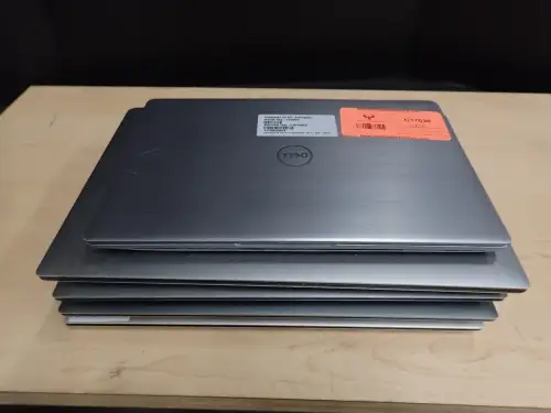 (5) Assorted Dell Laptop Computers (Hard Drives Removed)