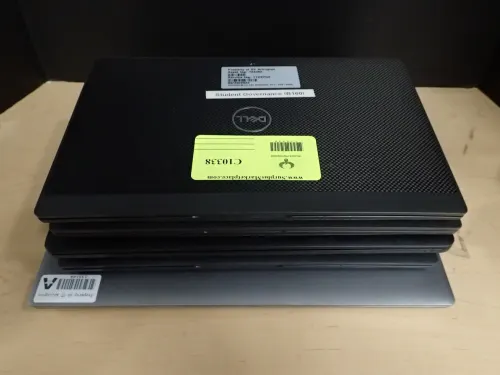 (5) Assorted Dell Laptop Computers (Hard Drives Removed)