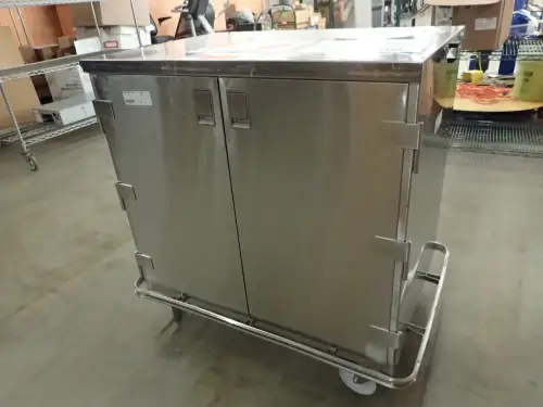 (1) Stainless Steel Storage Cart