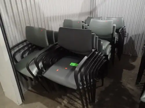 (34) Assorted Stackable Chairs