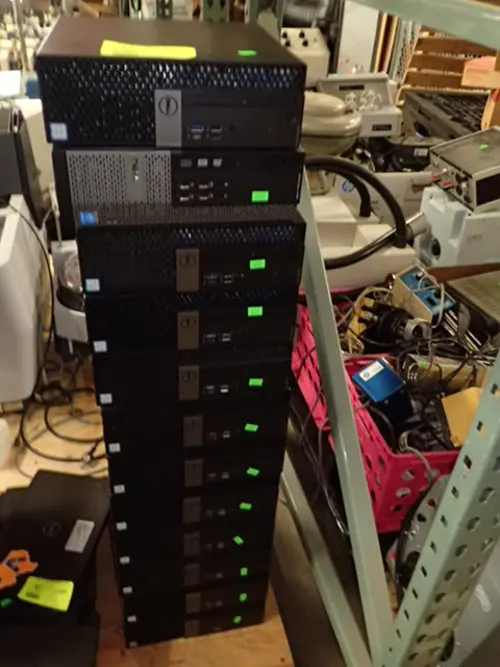 (12) Assorted CPU's (Hard Drives Removed)