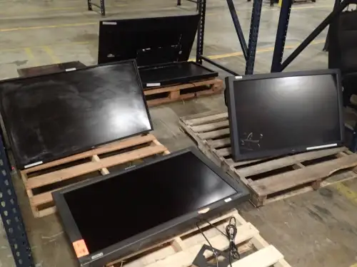 (6) Assorted Flat Panel Monitors