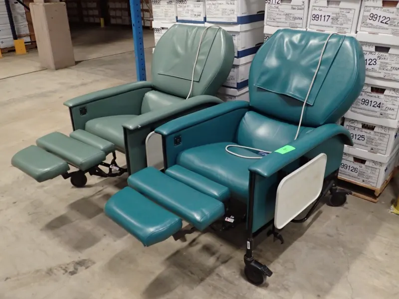 (2) Medcor Inc. Rolling Recliners | Surplus Marketplace