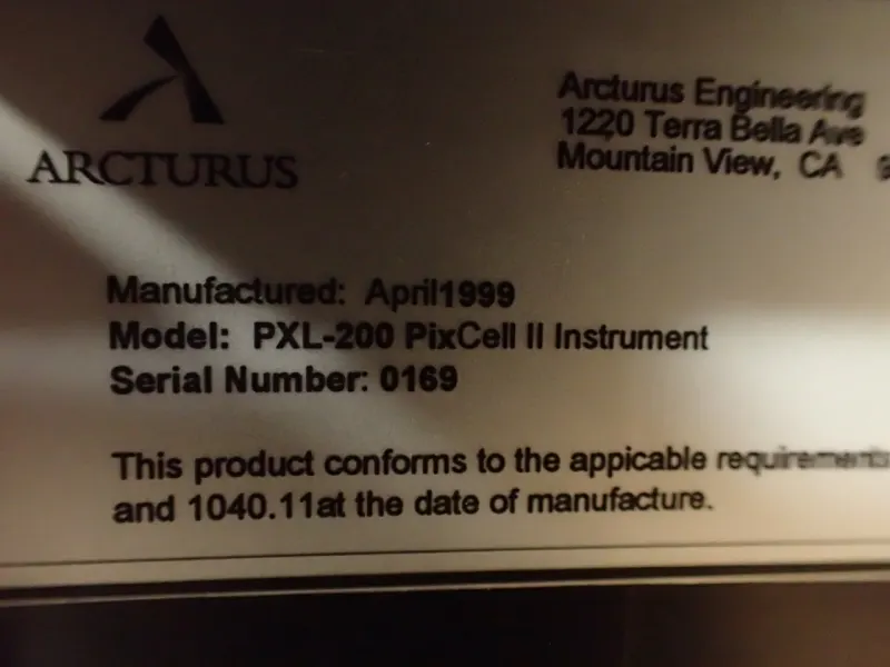 (1) Arcturus Pixcell II Microscope With (4) Objectives | Surplus ...
