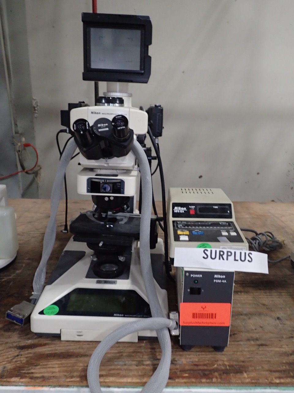 Nikon MicroPhotFXA Microscope Surplus Marketplace