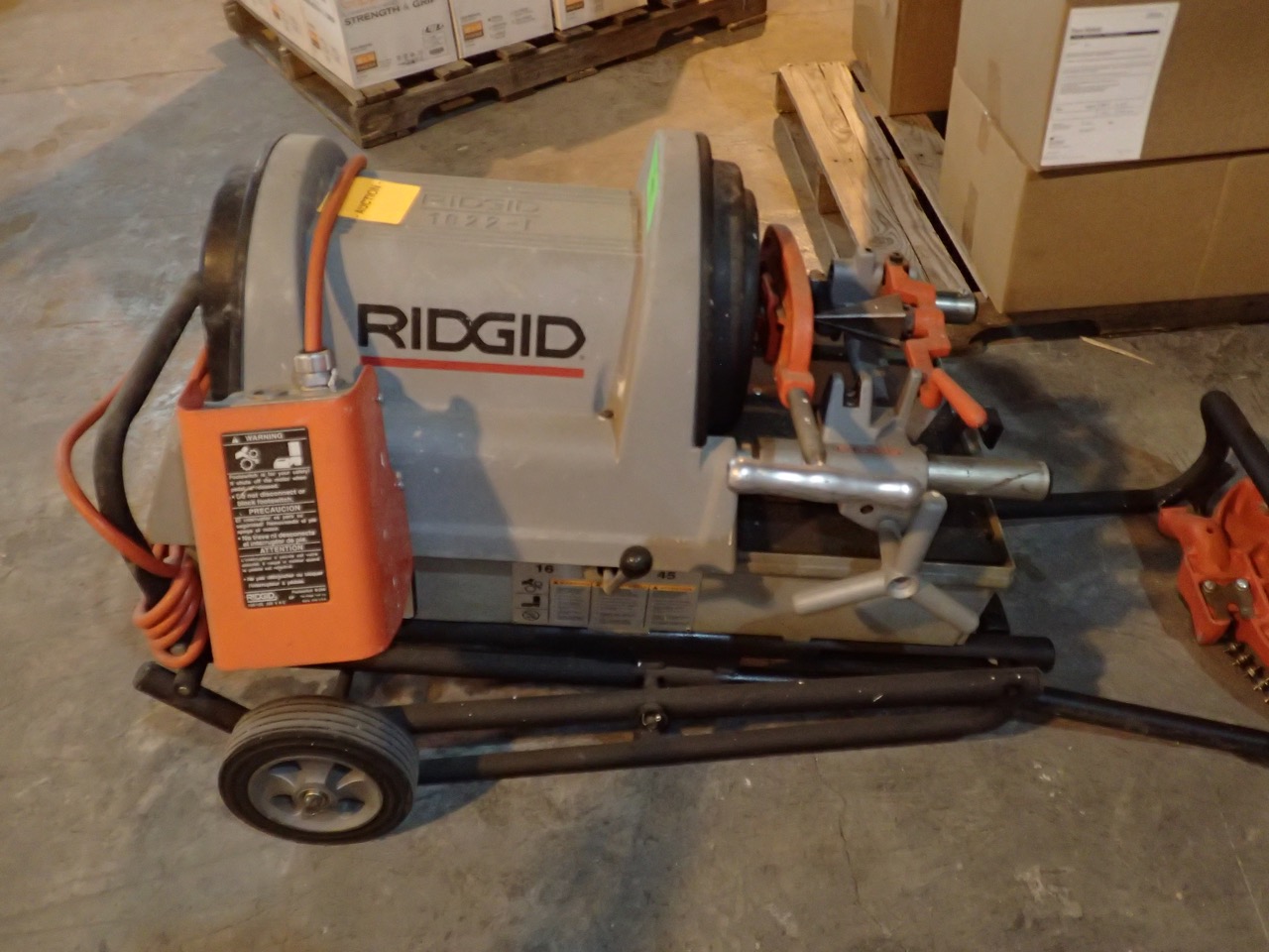 Ridgid 1822 Pipe Threading Machine Surplus Marketplace
