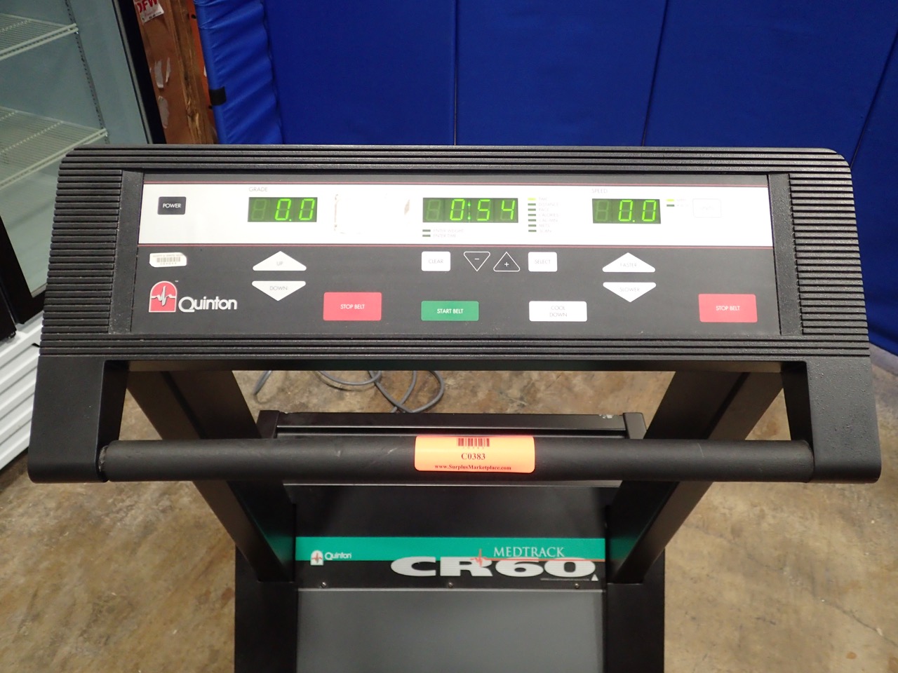 Quinton CR60 Cardiac Rehab Treadmill Surplus Marketplace