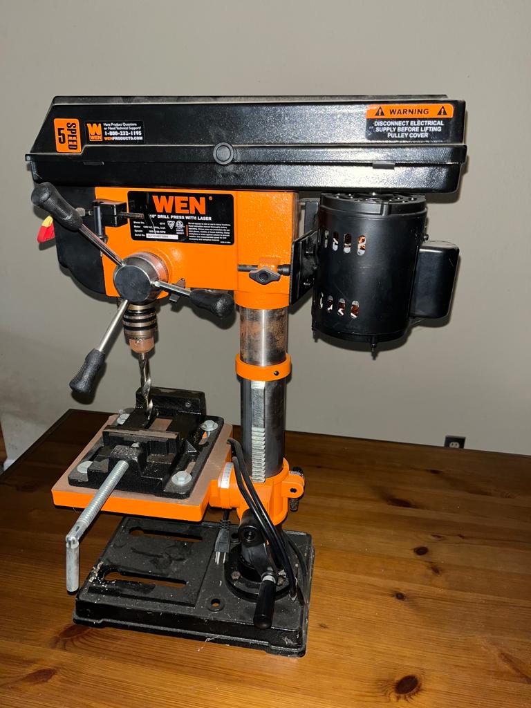 WEN 10in Drill Press with Laser Surplus Marketplace