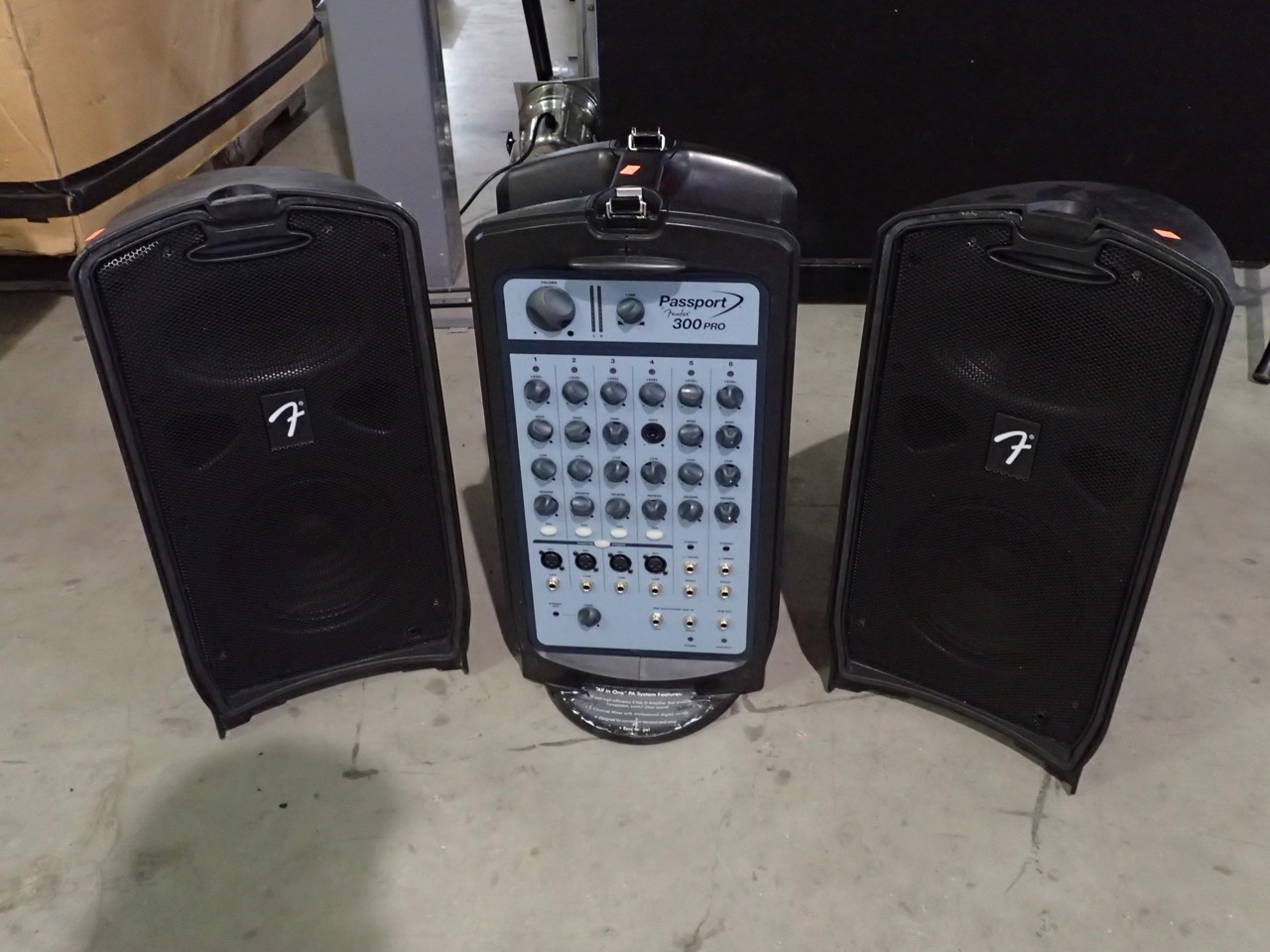 (1) Fender Passport 300 Pro PA System Surplus Marketplace