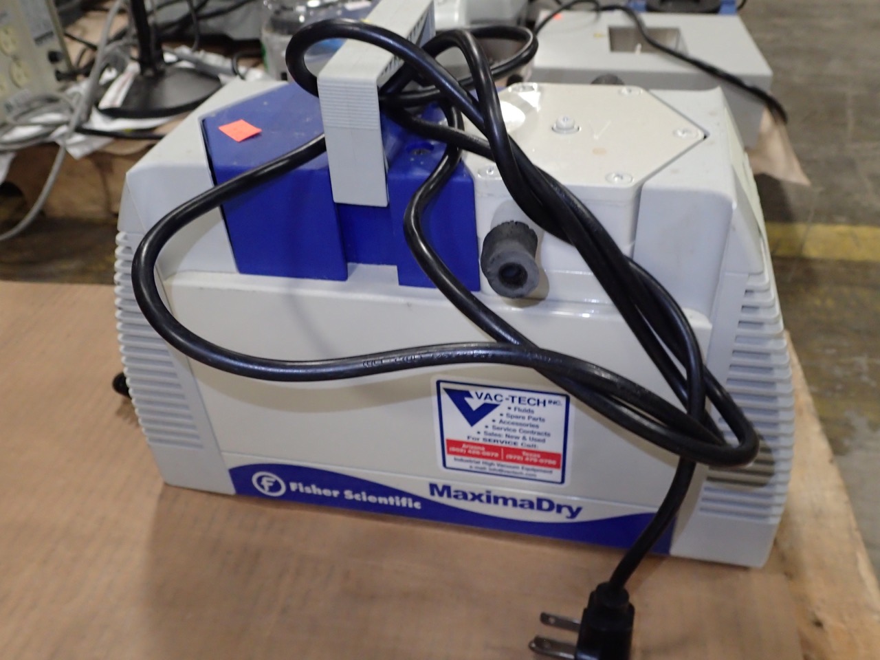 (3) Fisher Scientific MaximaDry Vacuum Pumps Surplus Marketplace