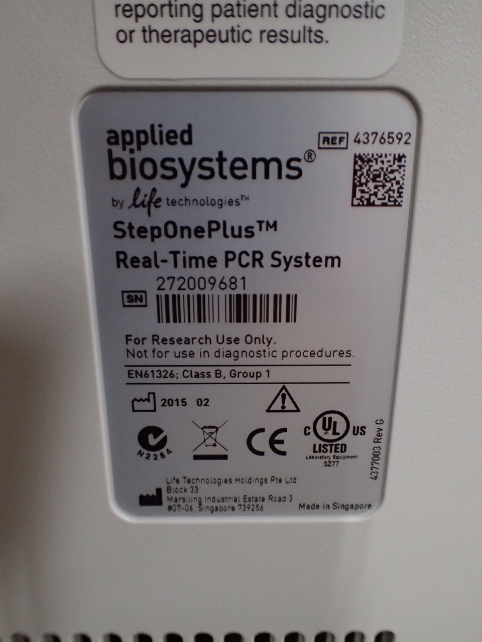 Assorted Applied Biosystems Surplus Marketplace