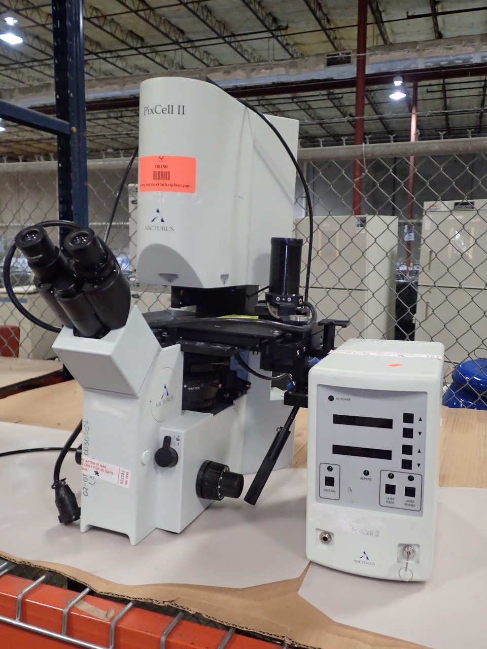 (1) Arcturus Pixcell II Microscope With (4) Objectives | Surplus ...
