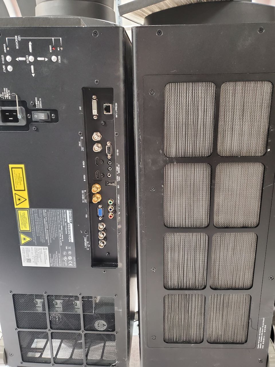 Two (2) Digital Projection HIGHlite Laser 11k WUXGA 3D Projector