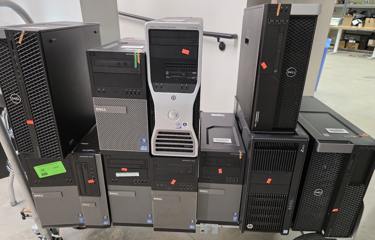 (11) Various Desktop Computers | Surplus Marketplace