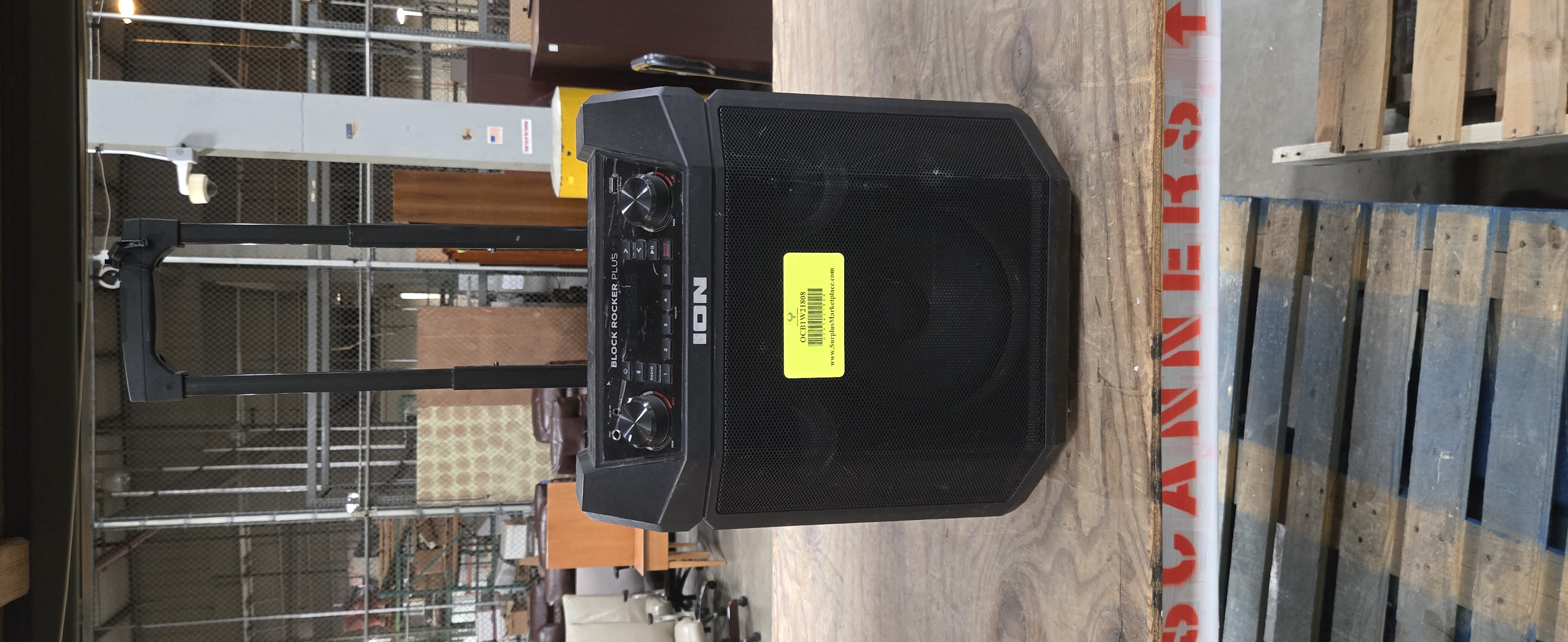 (1) Ion Block Rocker Plus Speaker | Surplus Marketplace