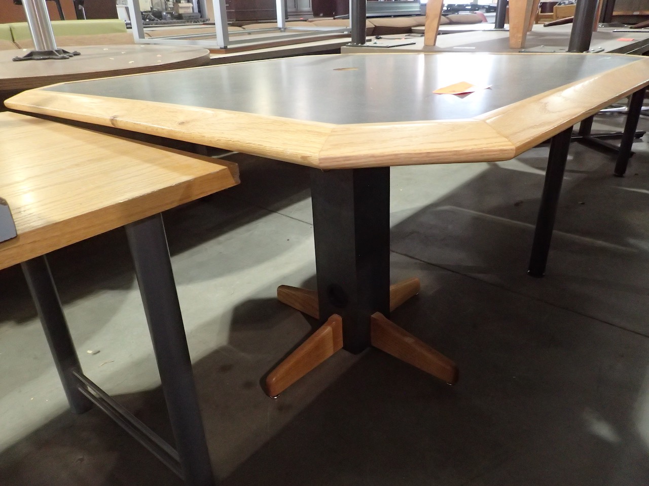 (1) Octagonal Table | Surplus Marketplace