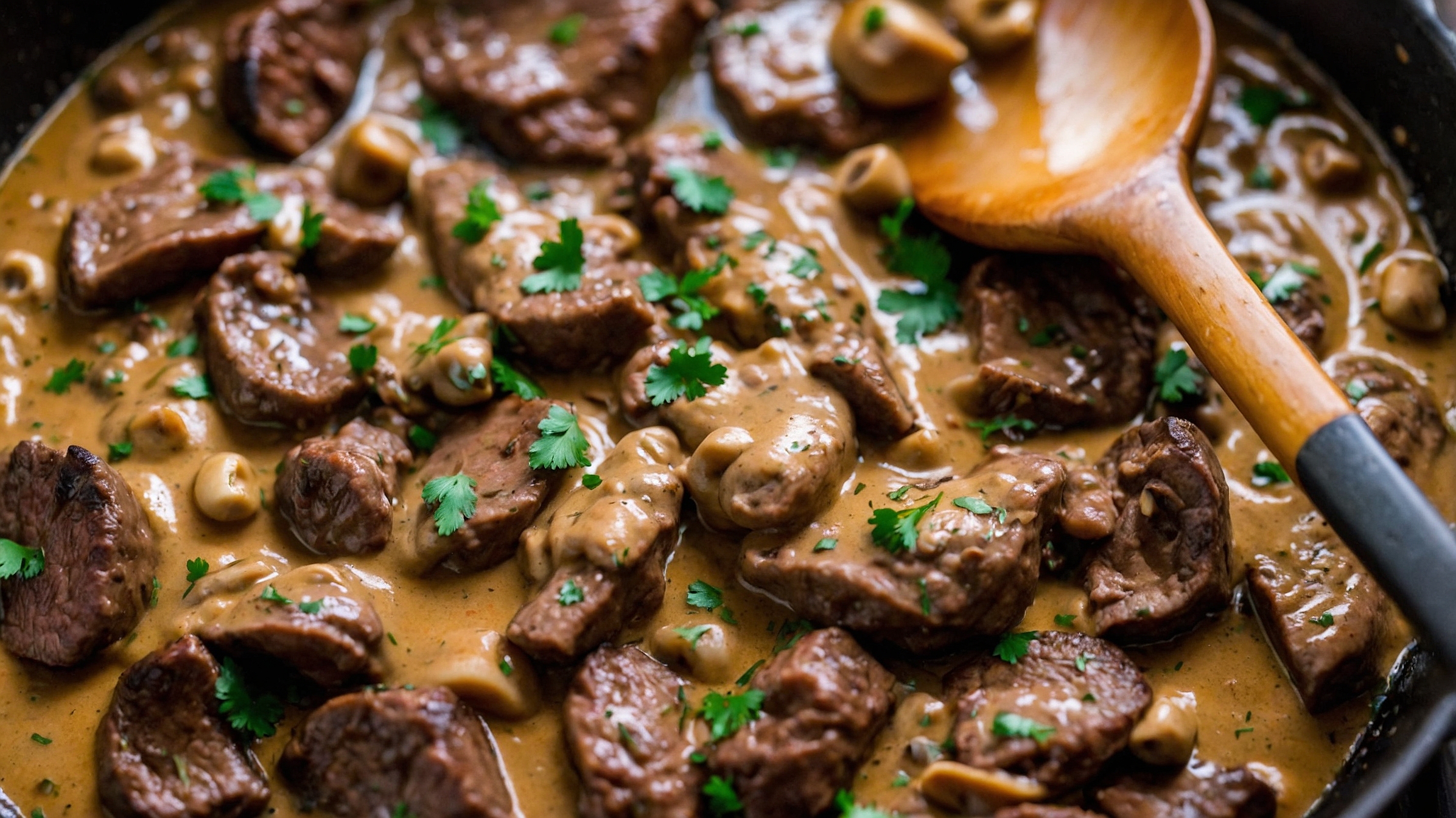 Beef Stroganoff