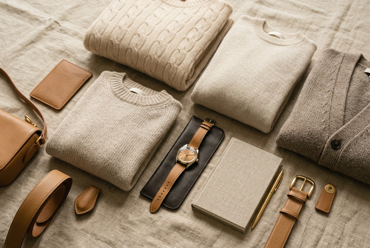 Fashion flat lay
