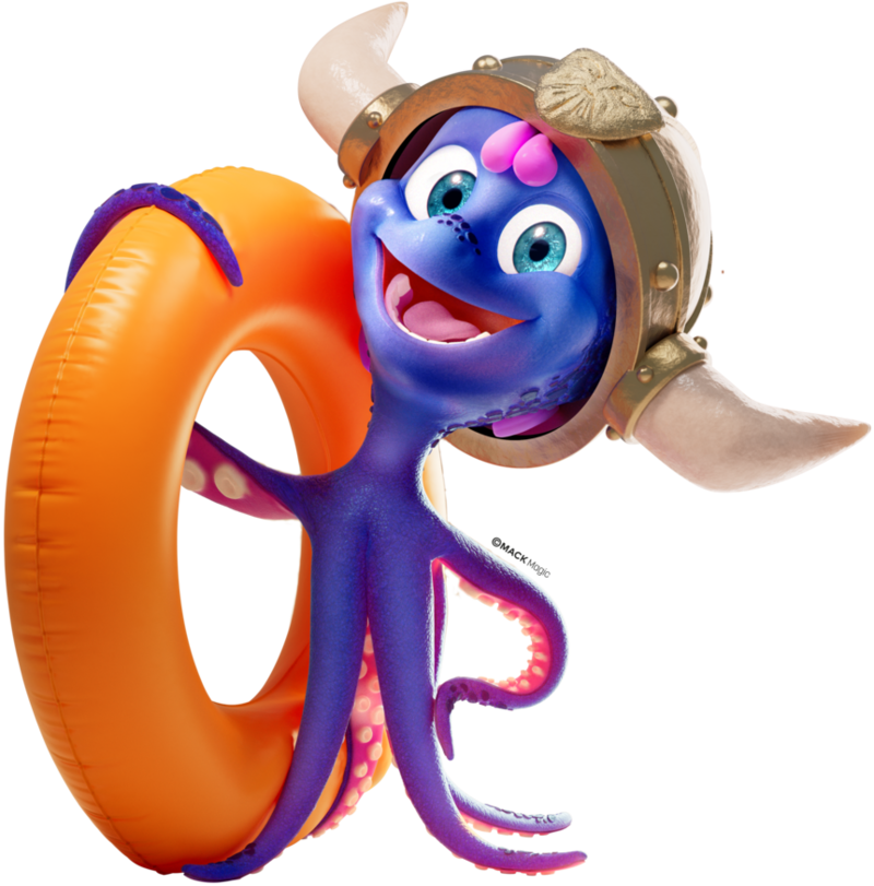 Snorri with a water ring