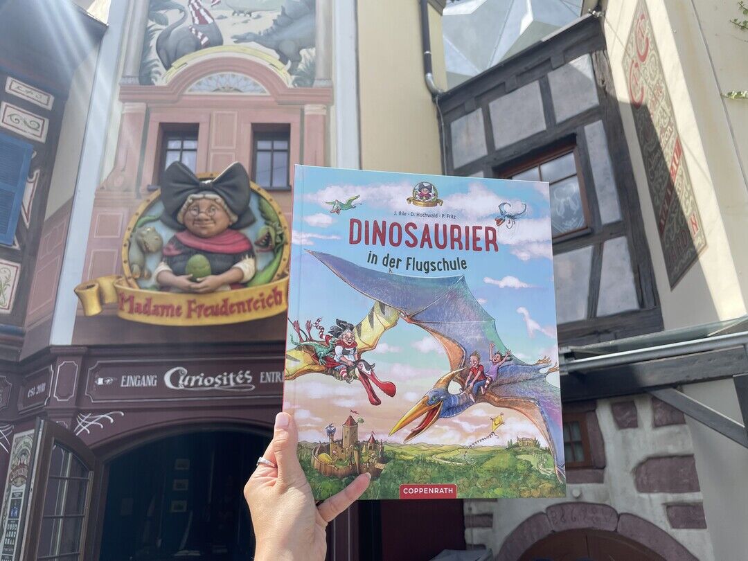 Dinosaurier in der Flugschule