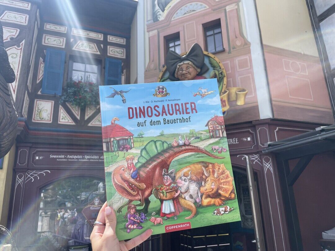 Dinosaurier auf dem Bauernhof