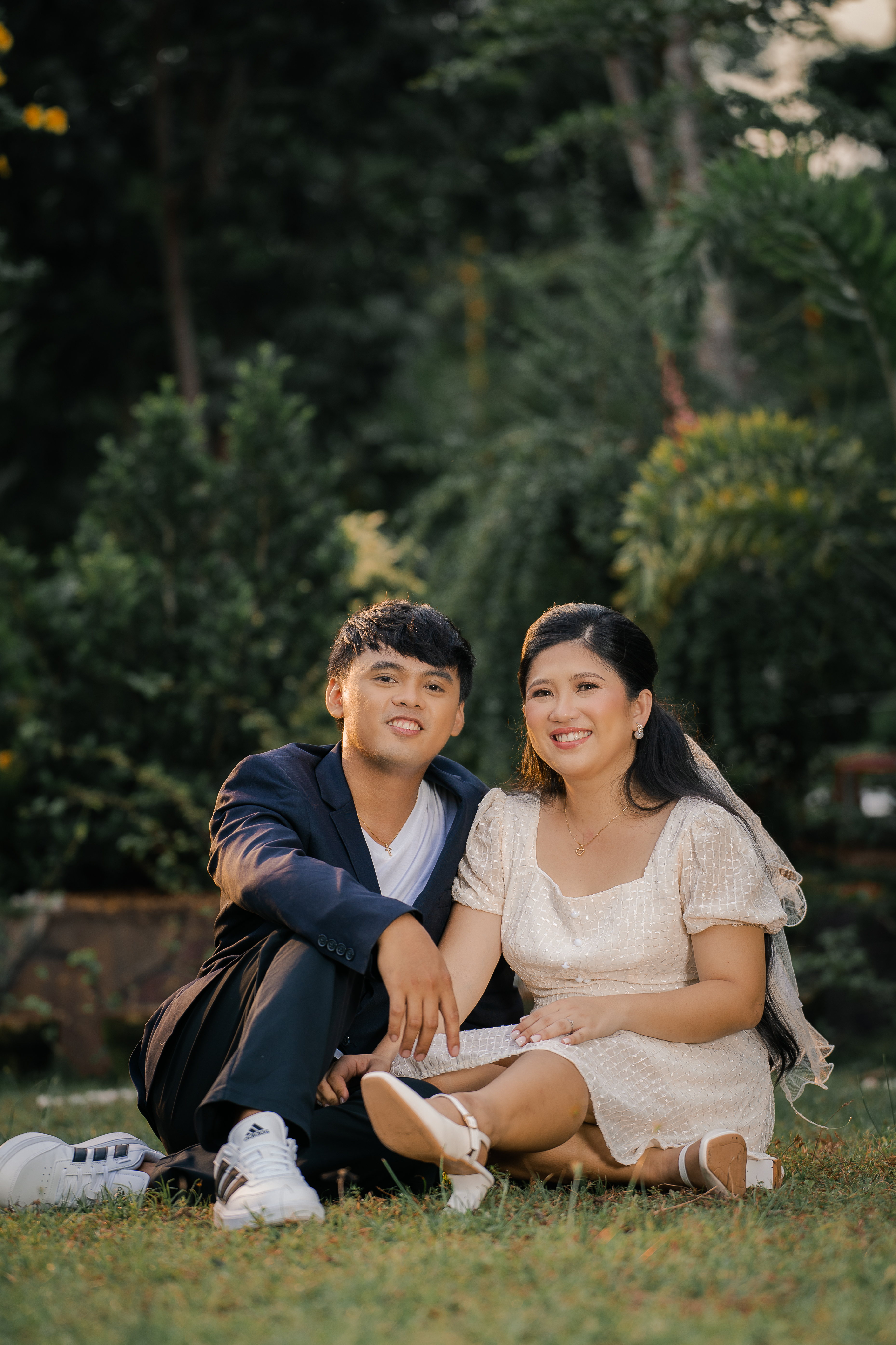 Bride and groom portraits