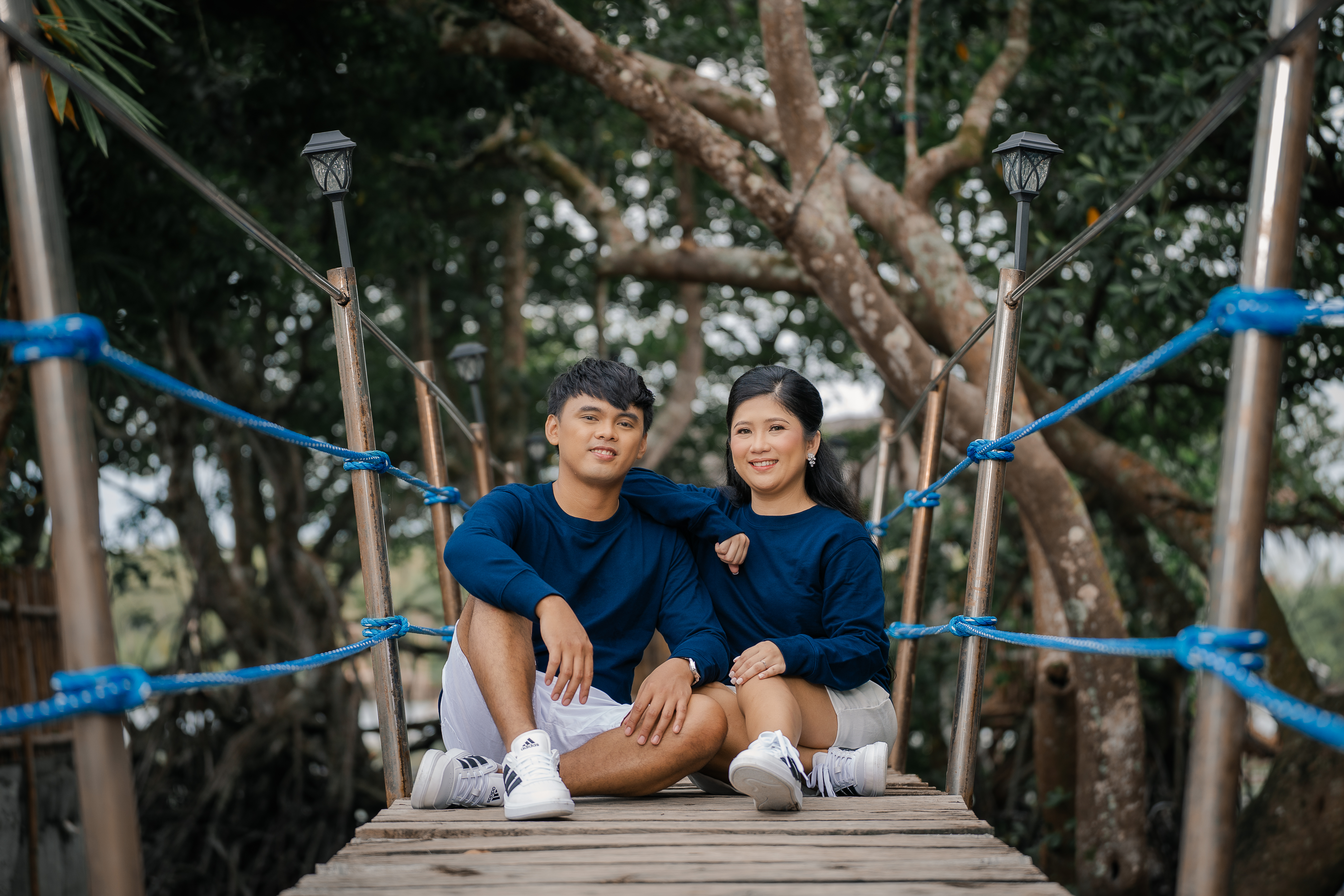 Bride and groom portraits