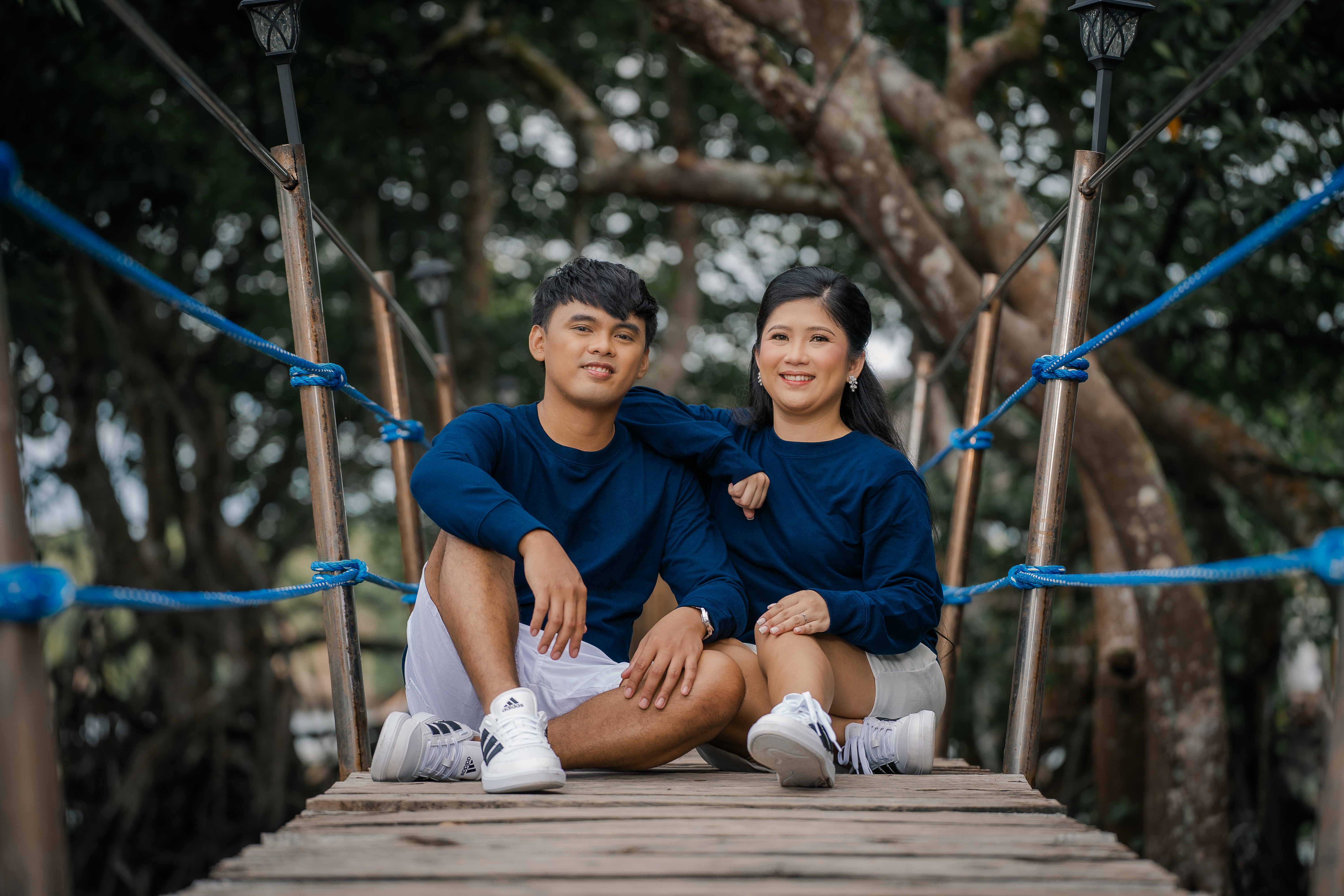 Bride and groom portraits