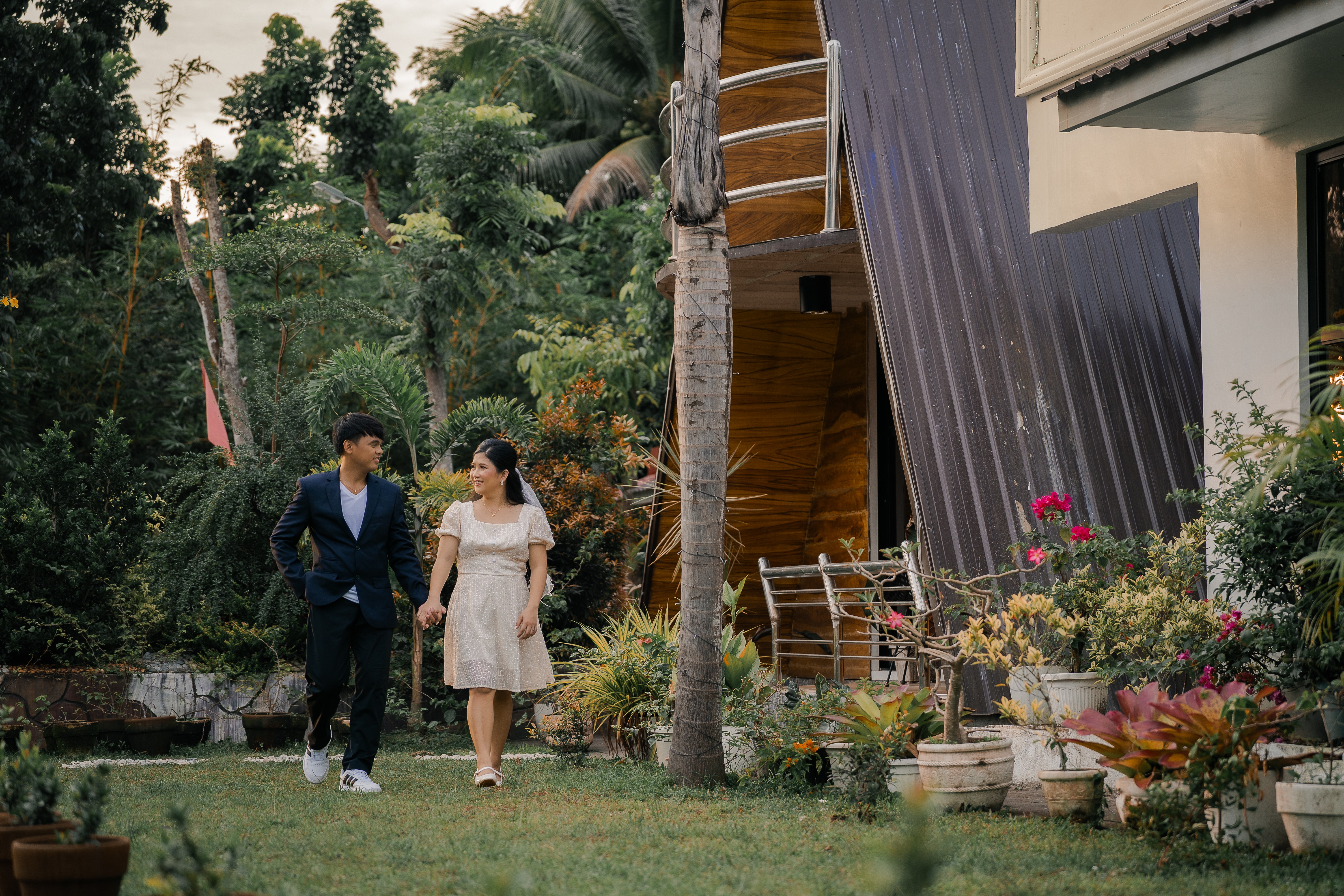 Bride and groom portraits