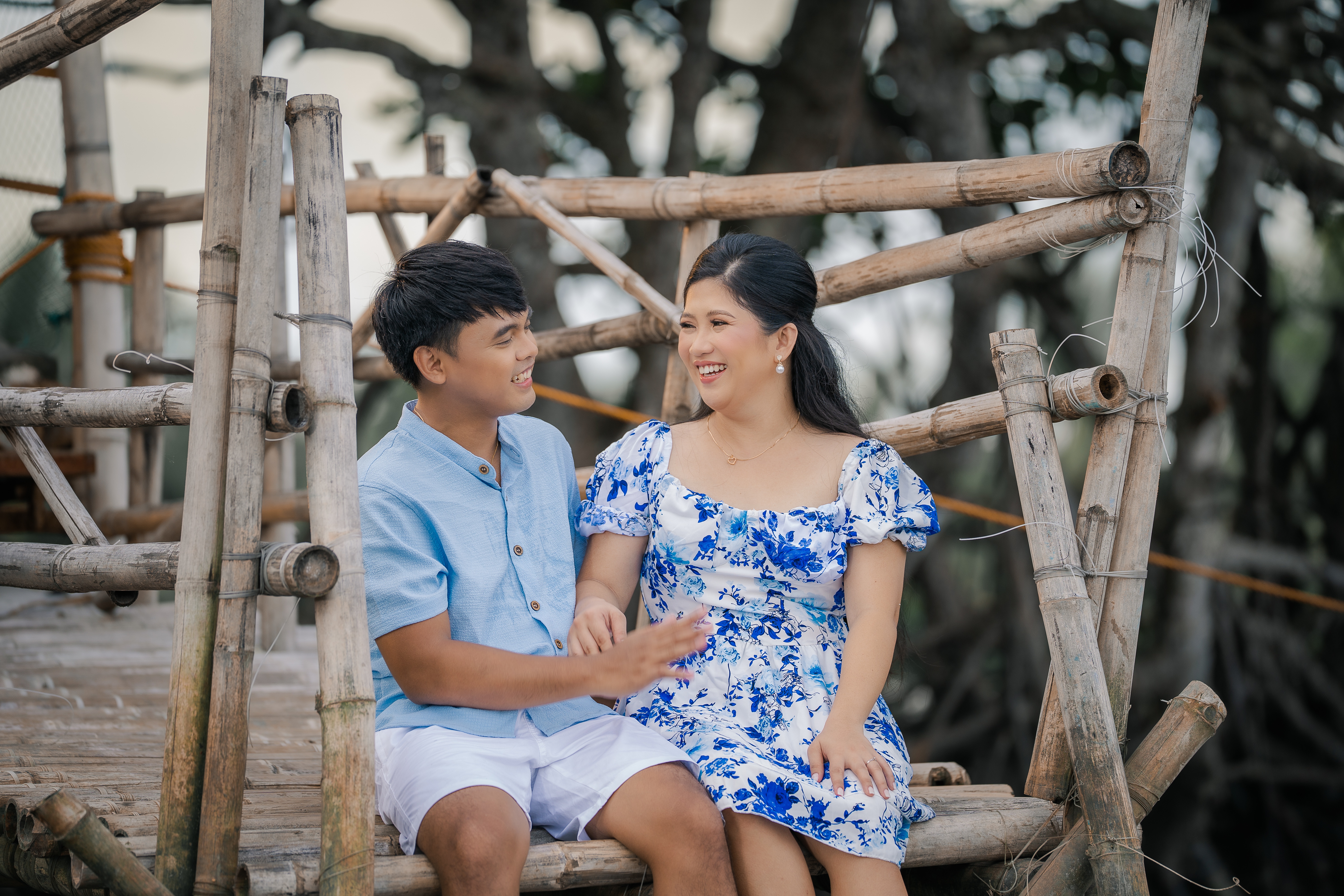 Bride and groom portraits
