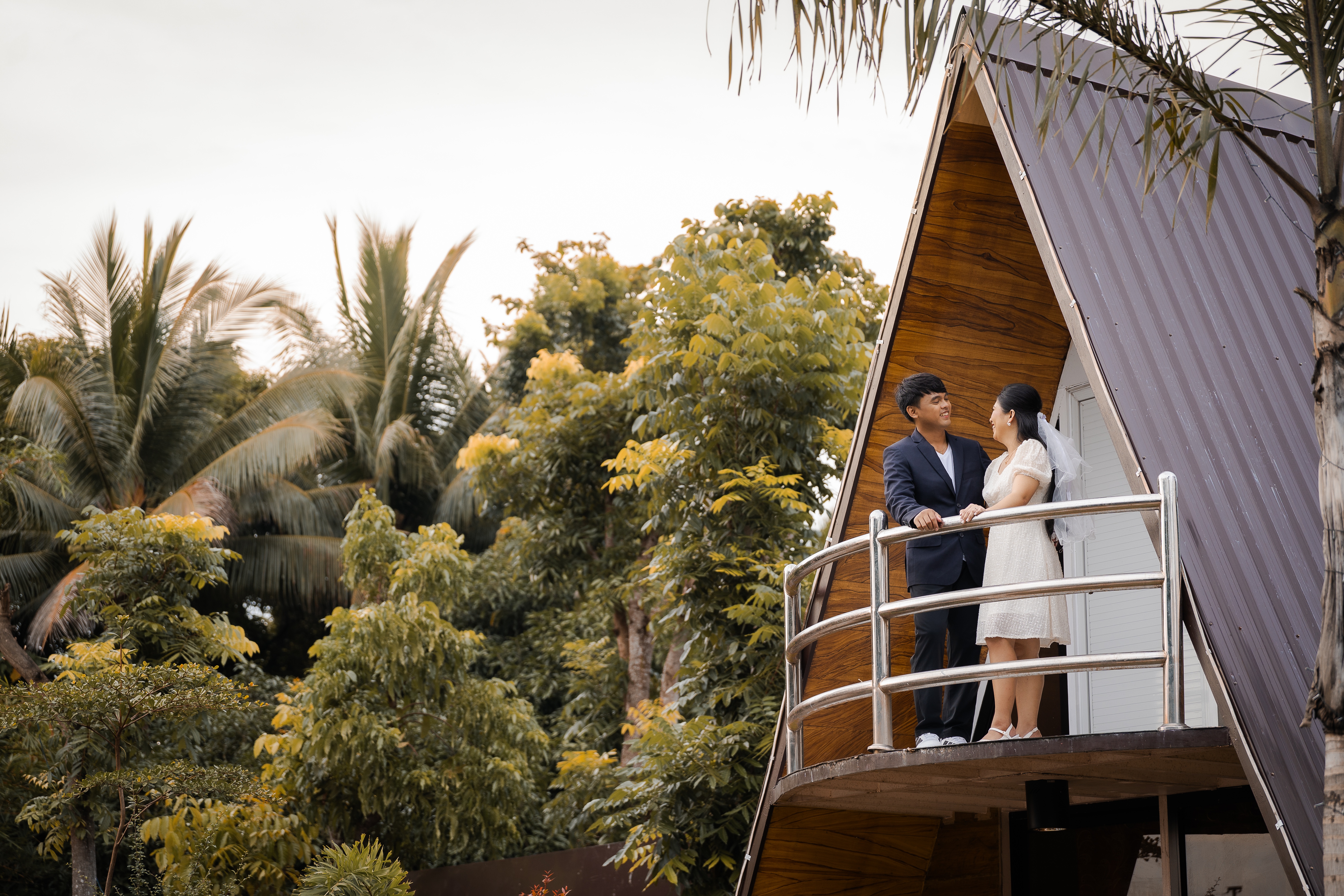Bride and groom portraits