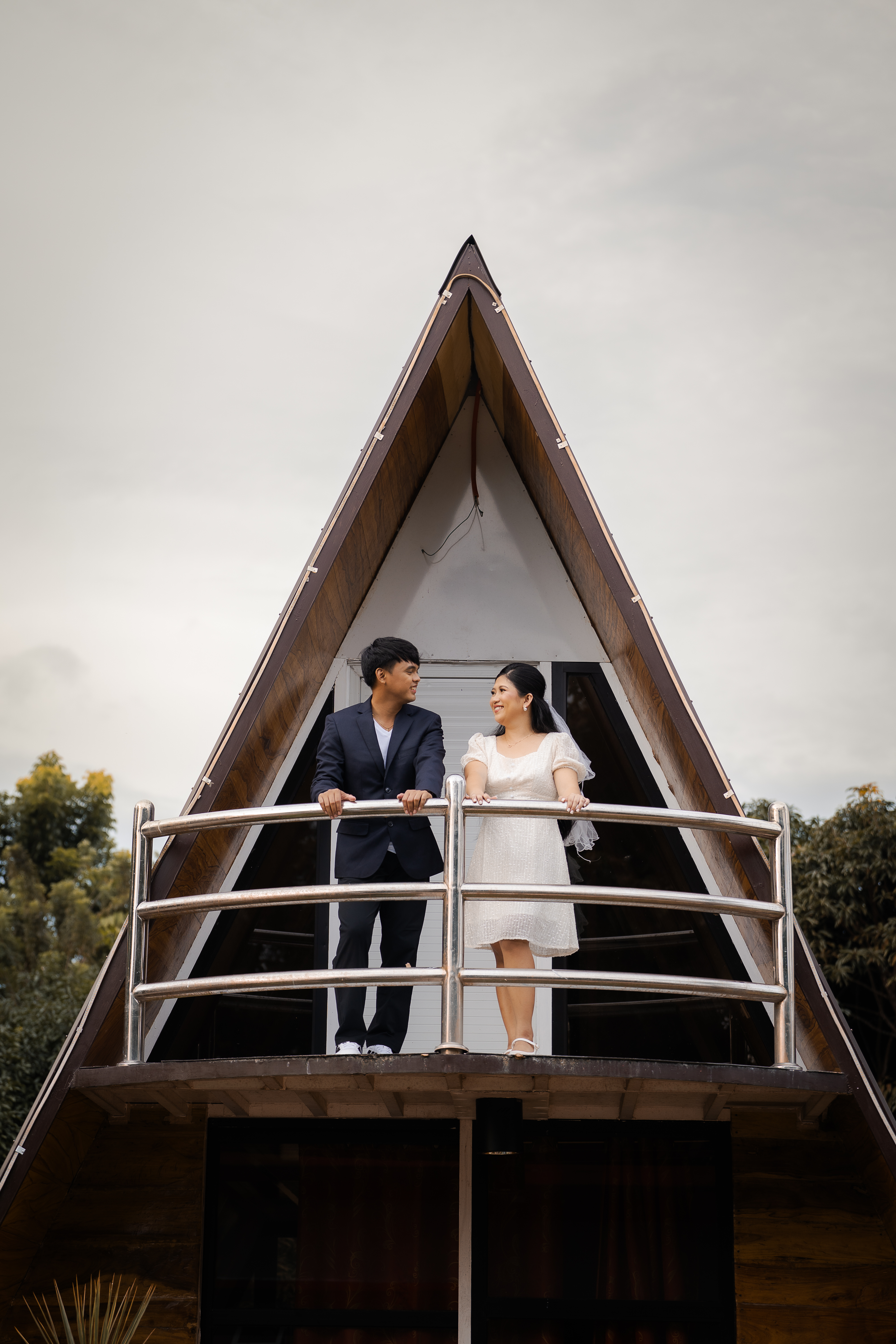 Bride and groom portraits