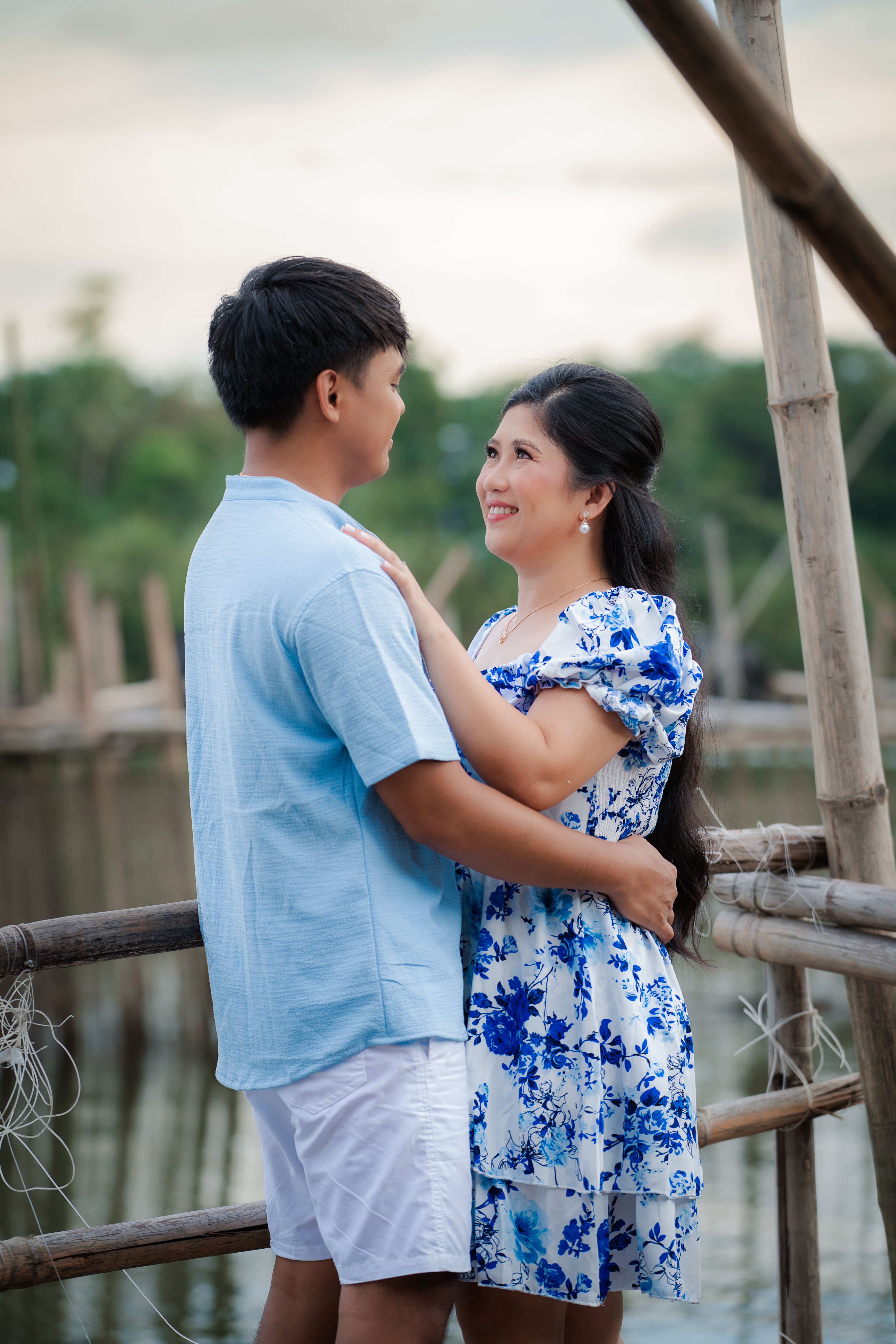 Bride and groom portraits