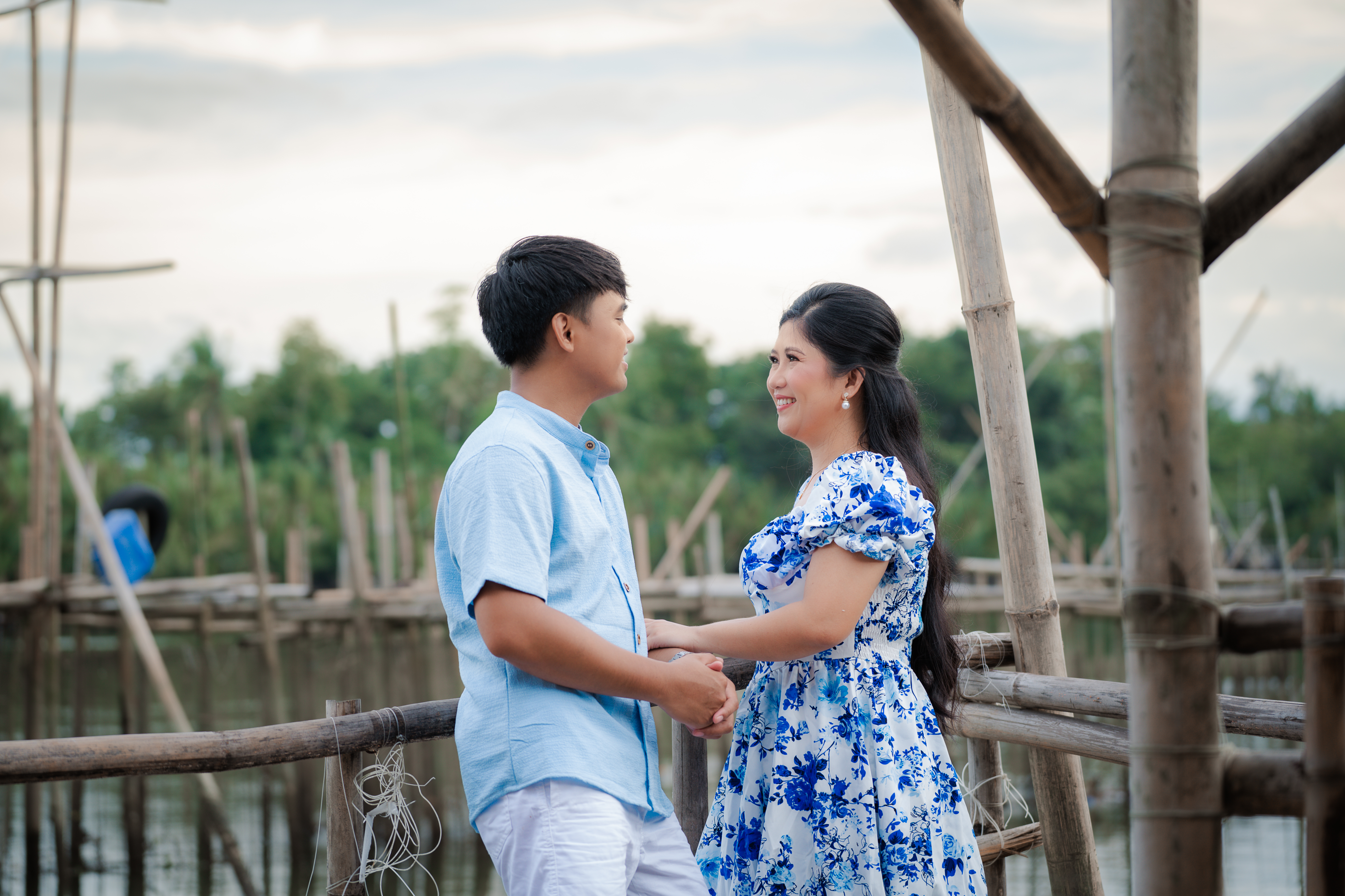 Bride and groom portraits
