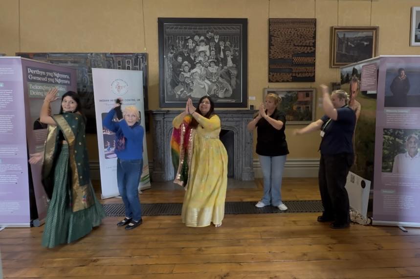 Garba Dance Workshop at the Cyfarthfa Museum