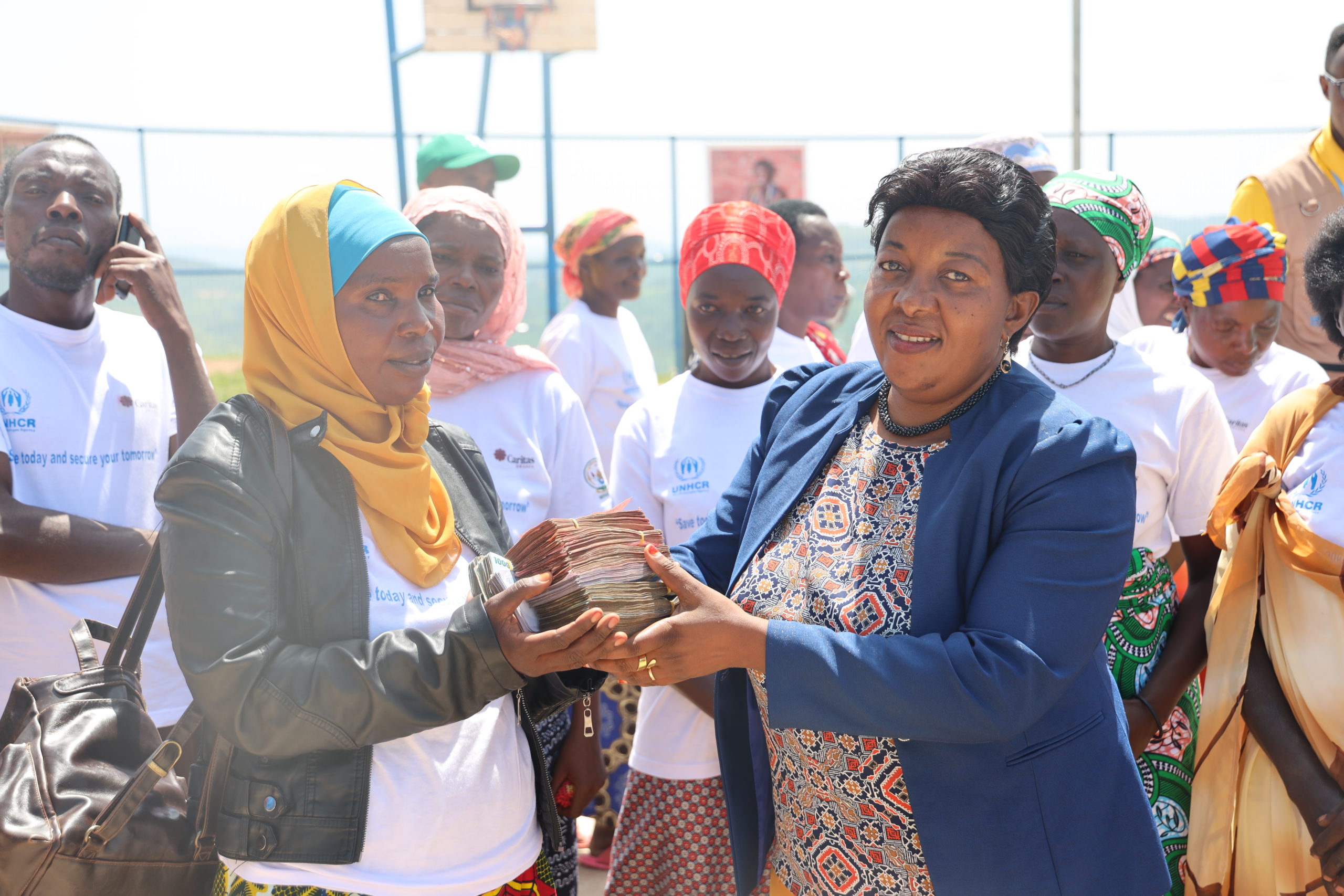 Caritas Graduation Project celebrates the achievements of its beneficiaries in the Nyabiheke Refugee Camp