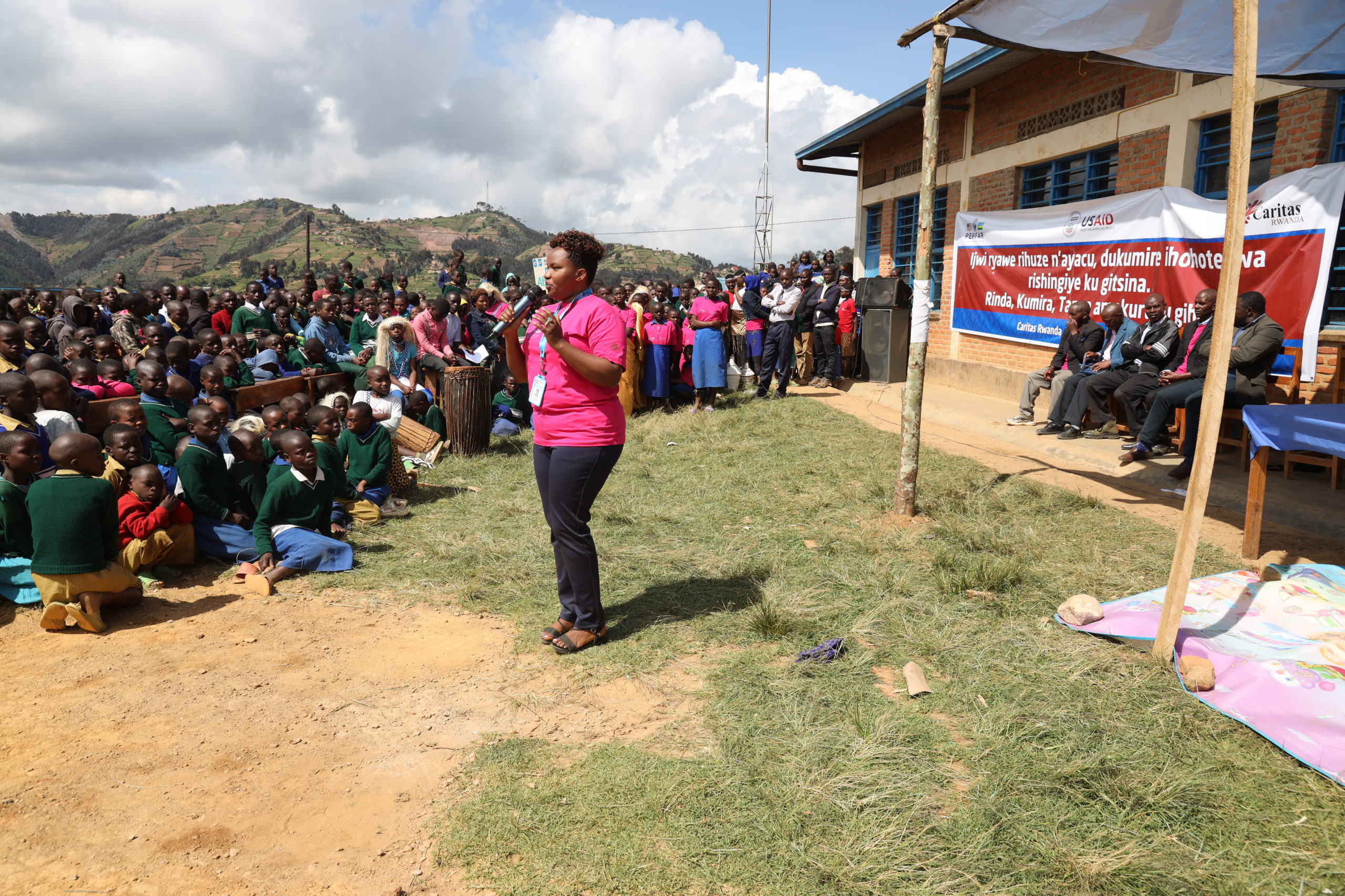 Child abuse prevention campaign in Gakeri Parish